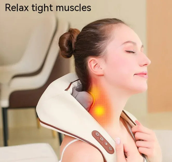 Massager for Neck Shoulder Waist and Legs with Heat | Dellixo
